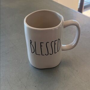 Rae Dunn 'Blessed' Cream Mug